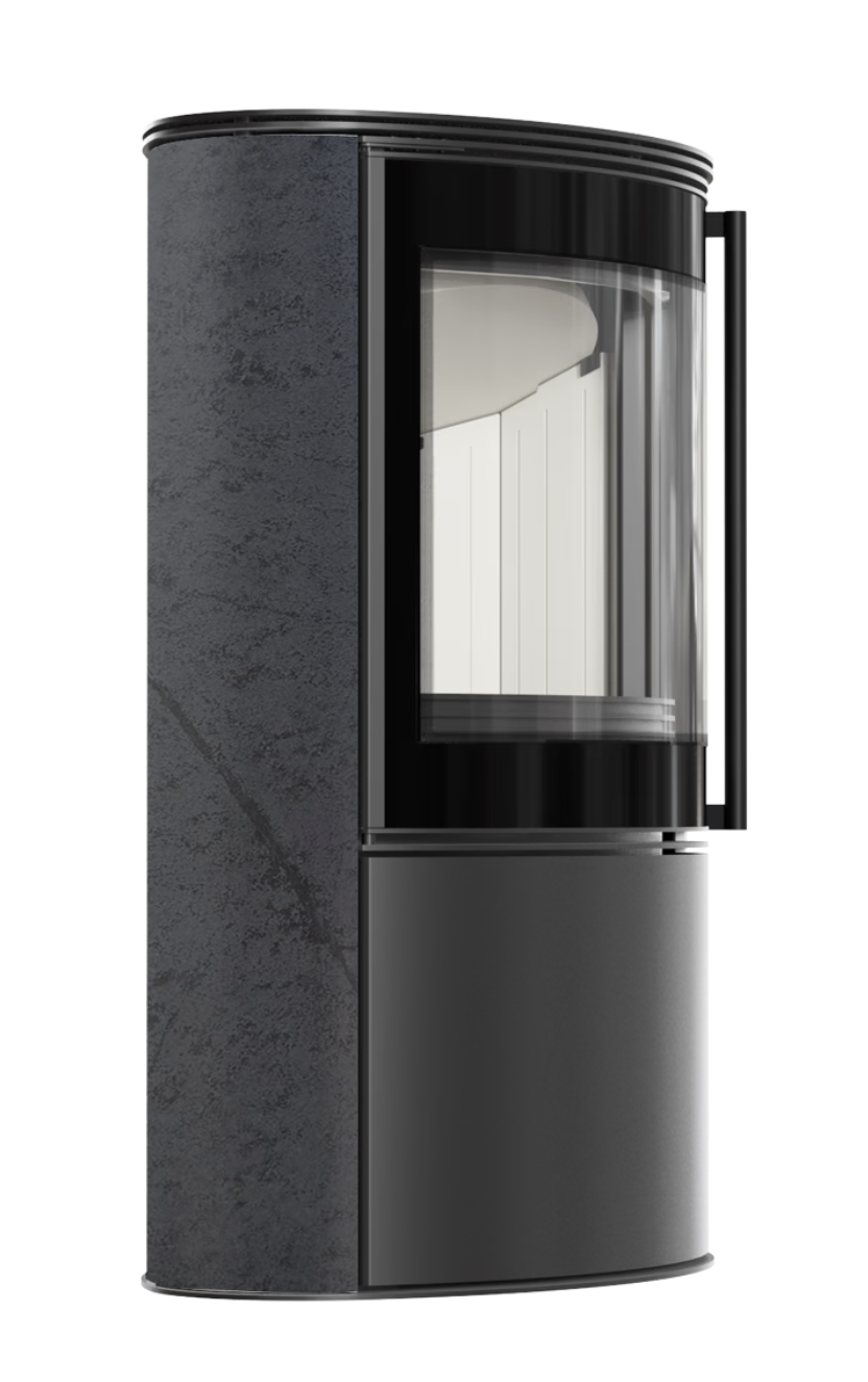 KRATKI BJORN 7 kW Grafite Satin