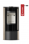 KRATKI ERIK ø 150mm 5,5 kW - Gold Satin – obrázek 3