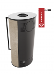 KRATKI ERIK ø 150mm 5,5 kW - Gold Satin – obrázek 5