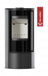 KRATKI ERIK ø 150mm 5,5 kW - Grey Satin – obrázek 3