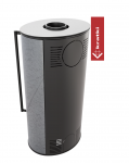 KRATKI ERIK ø 150mm 5,5 kW - Grey Satin – obrázek 5